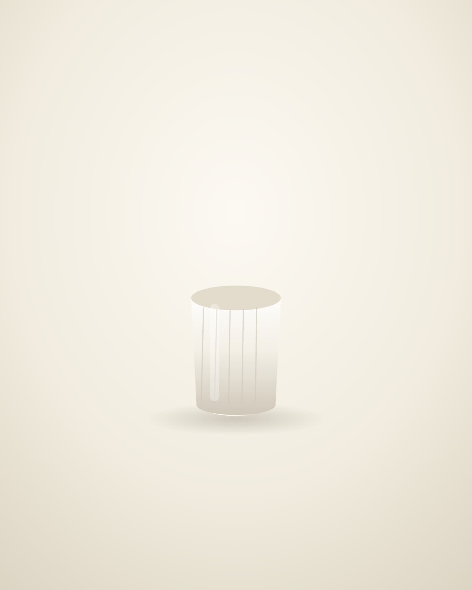 Bamboo Cup (竹节杯) — A straight-sided cup ridged like a stem of bamboo.